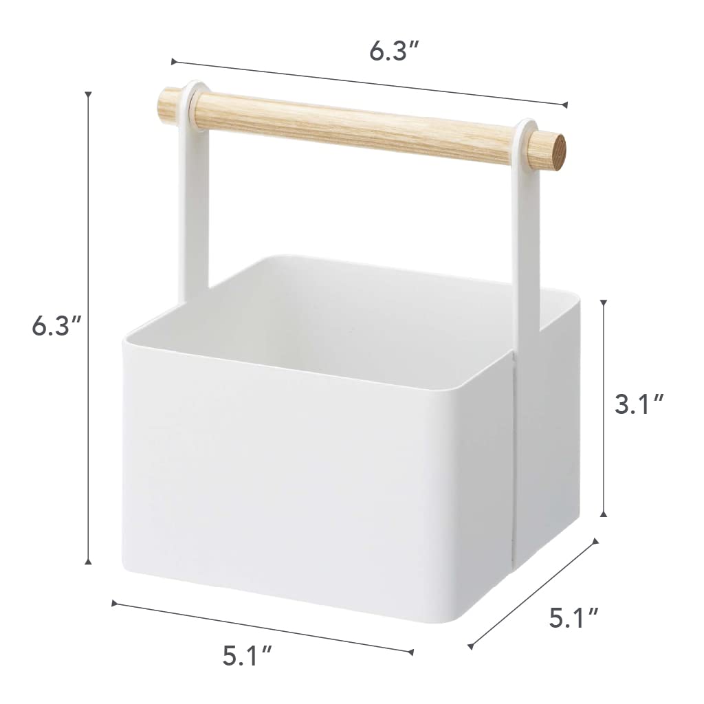 Small Steel Wood Storage Basket S4550