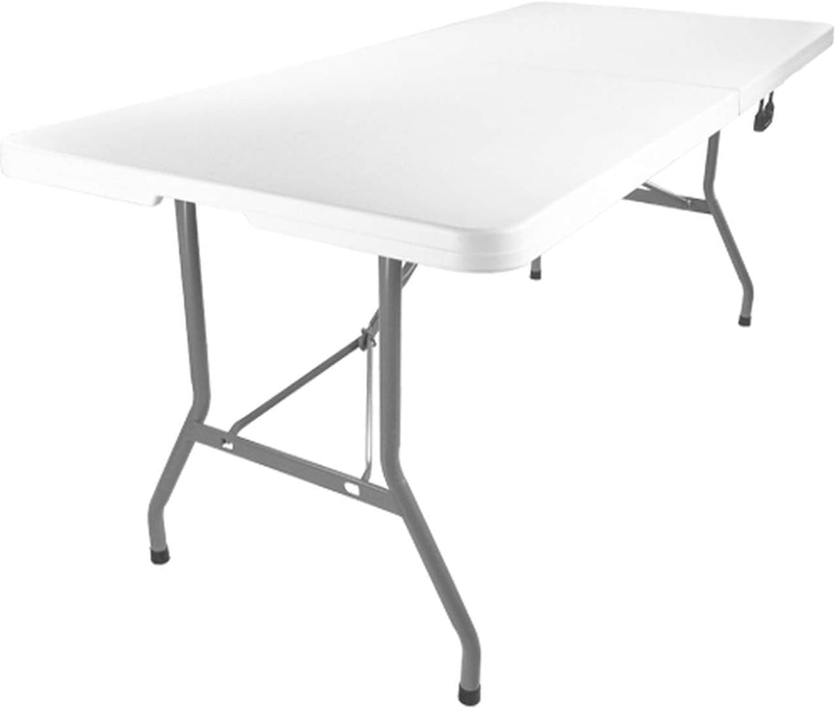 Folding Heavy Duty Plastic Table White 6ft M407612