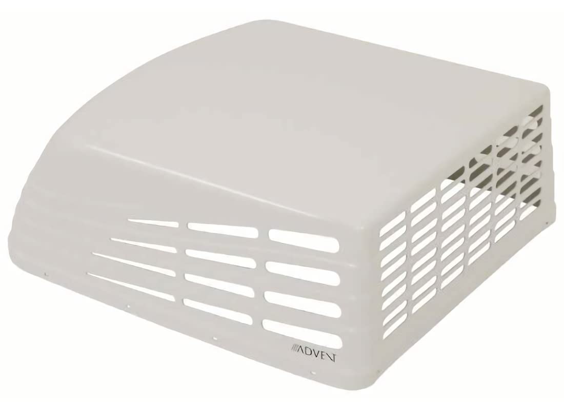 White UV Resistant Plastic Air Conditioner Cover J2386