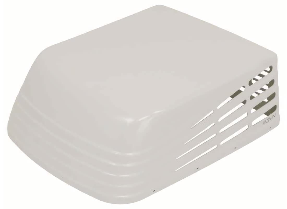 White UV Resistant Plastic Air Conditioner Cover J2386