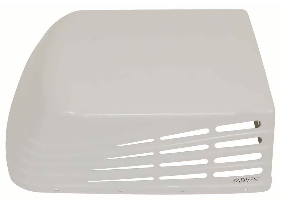 White UV Resistant Plastic Air Conditioner Cover J2386