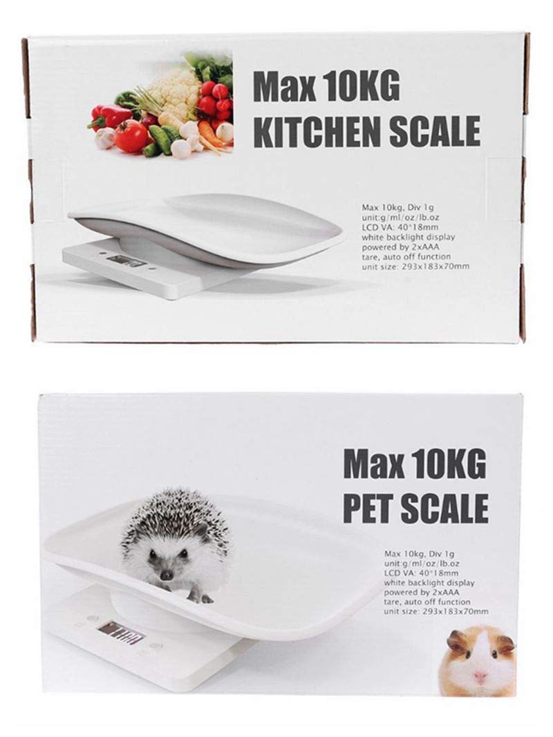 Digital Pet Scale LCD Electronic Weighing Scale R1591