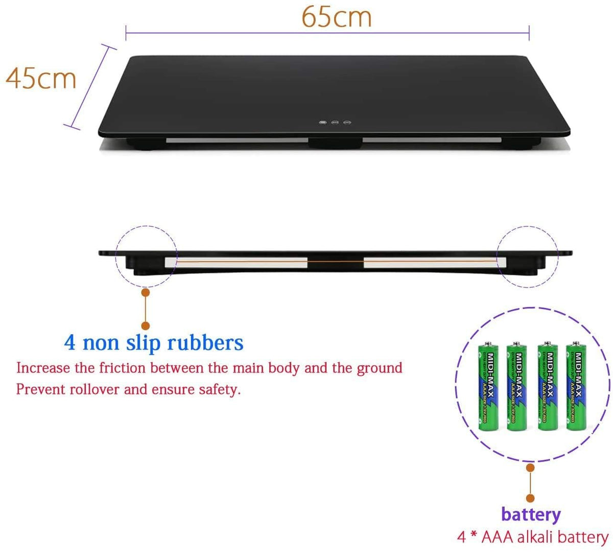 Digital Pet Scale 220 lbs Black I64983