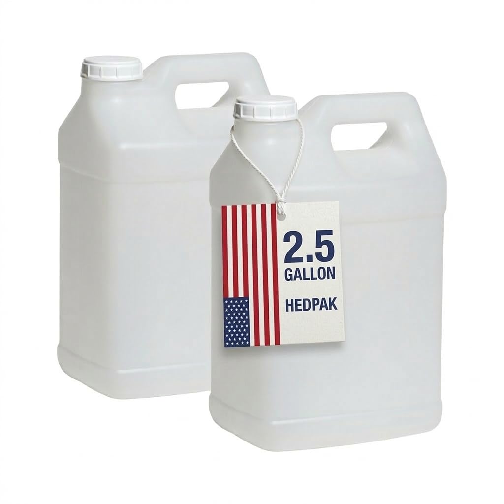 2.5 Gallon Reusable Plastic Water Jug with Lid S1630