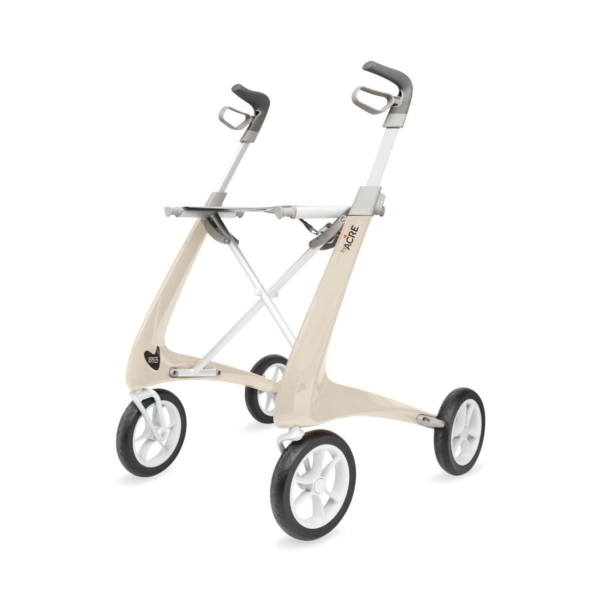 Carbon Ultralight Rollator Walker with Organizer Bag H8487