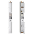 Narrow Bathroom Storage Cabinet with Drawer Y2908