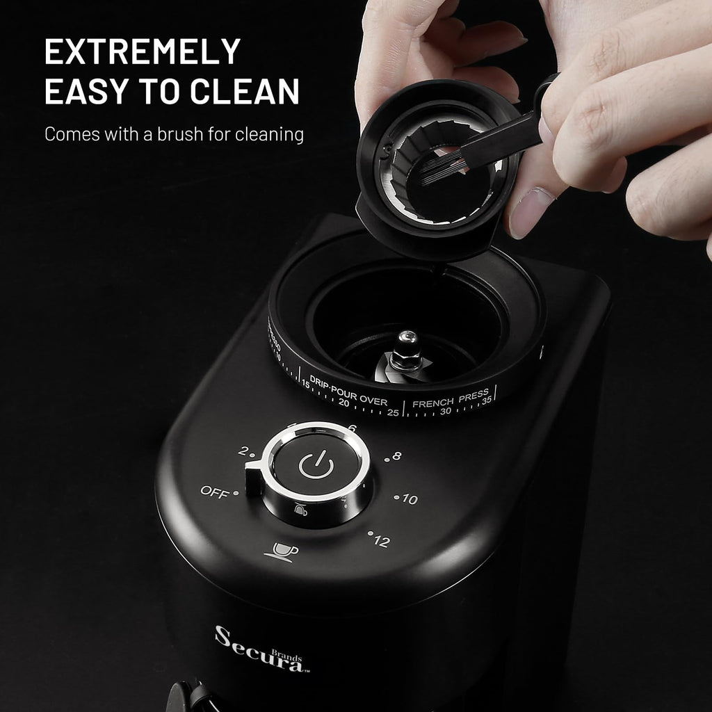 Electric Conical Burr Coffee Grinder with 35 Adjustable Grind Settings R85534