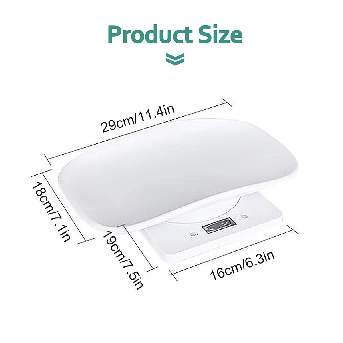 Digital Pet Scale LCD Electronic Weighing Scale R1591