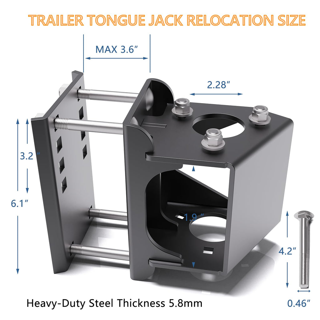 Trailer Jack Relocation Kit N857