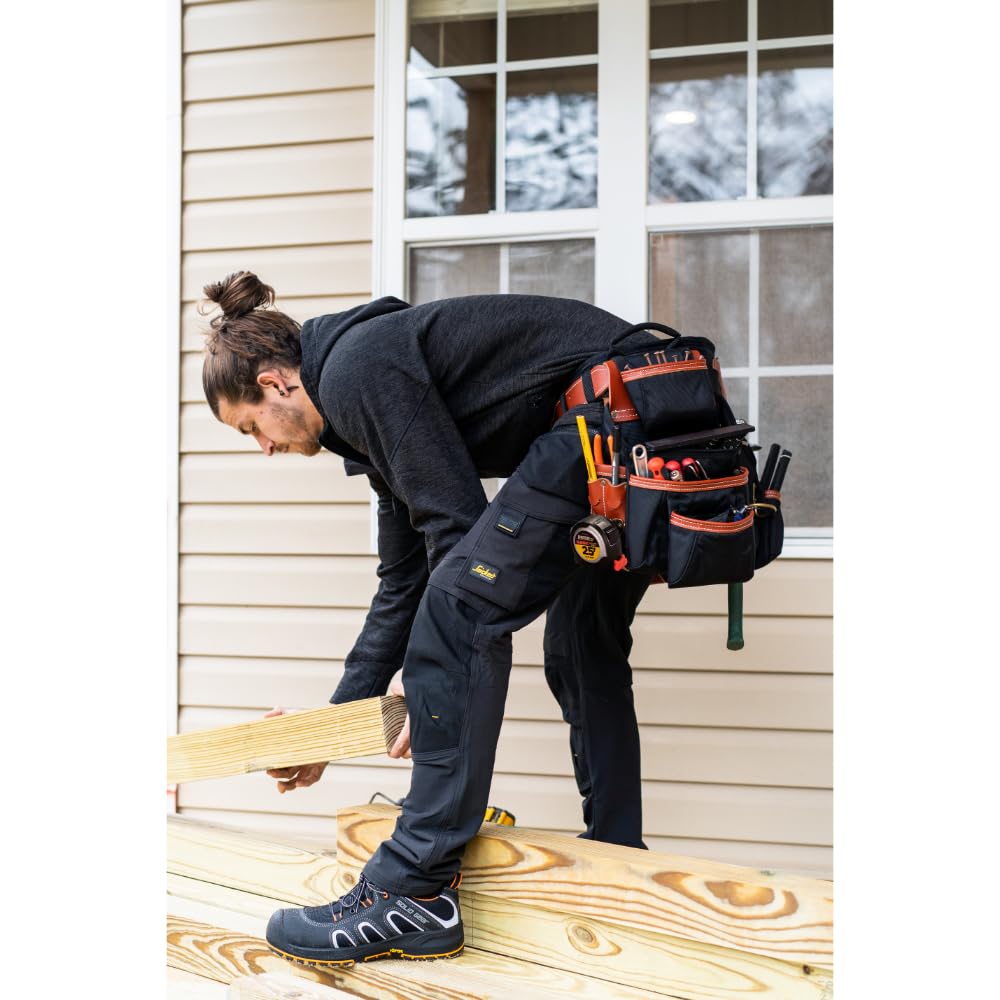 Black Brown 4 Piece Tool Belt P3387