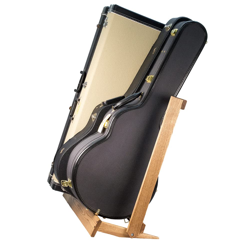 Folding Hardwood Guitar Case Rack B648