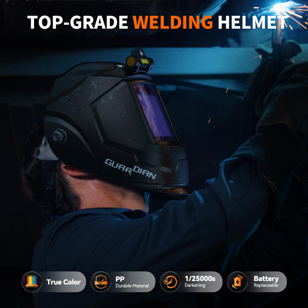 Auto Darkening Welding Helmet with Light Y734