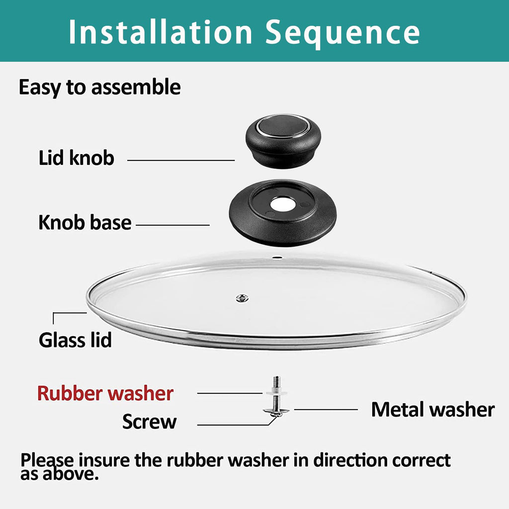 11 Inch Tempered Glass Pan Lid U961