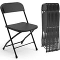 Plastic Folding Chairs Set of 10 N860