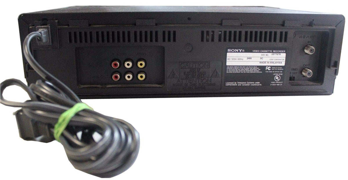VCR VHS Transfer Bundle with Remote, USB Adapter, HDMI Converter M94550