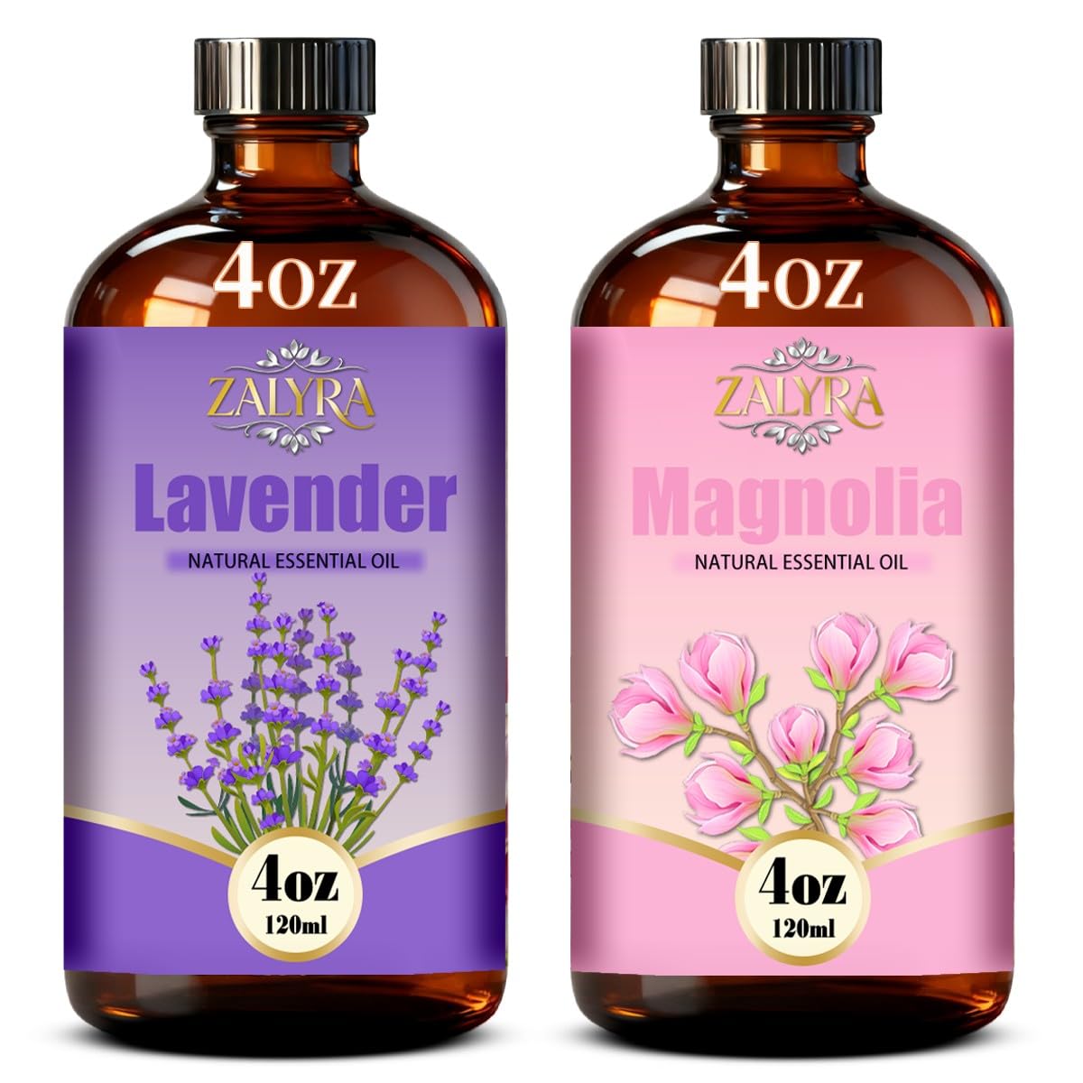 Lavender&Magnolia Essential Oil 4 Fl Oz+0.33 Fl Oz B6606