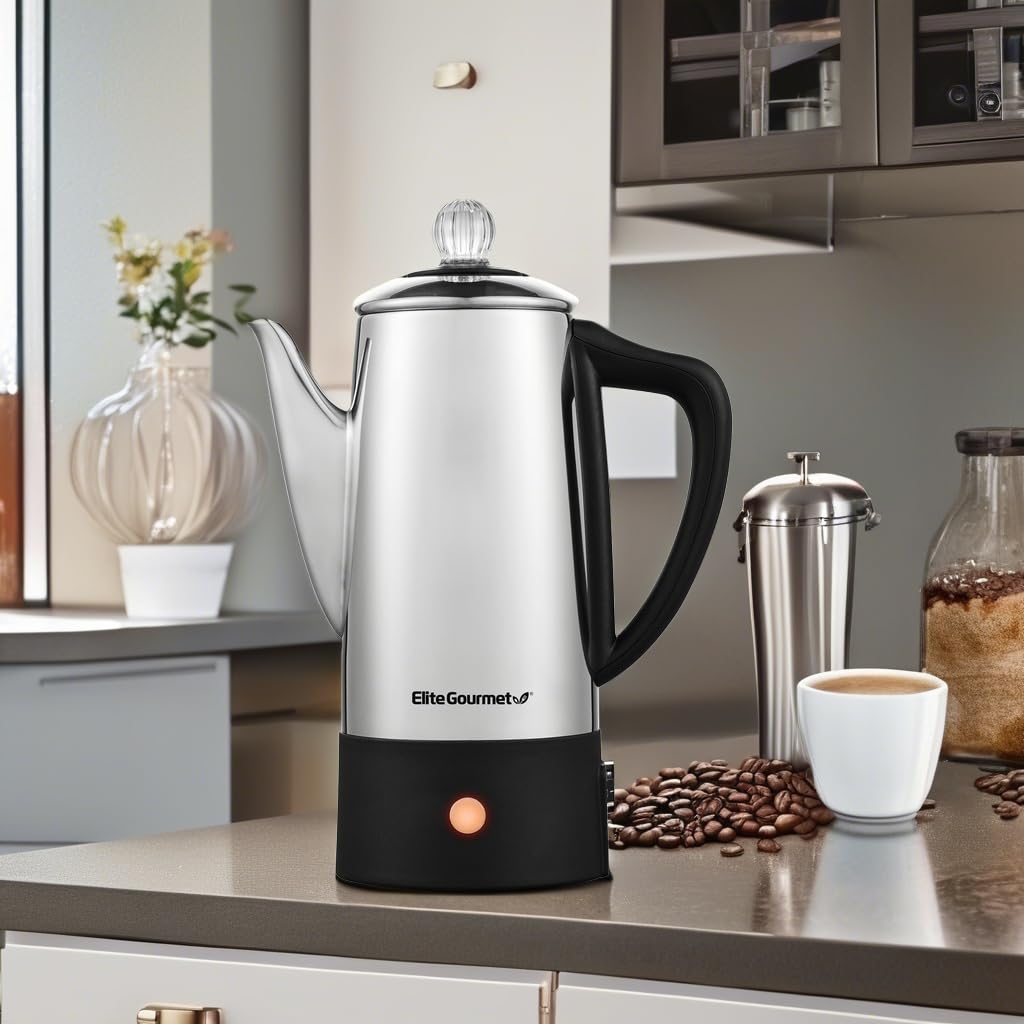 6-Cup Electric Coffee Percolator E106144