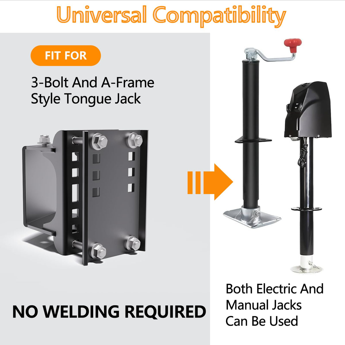 Trailer Jack Relocation Kit N857