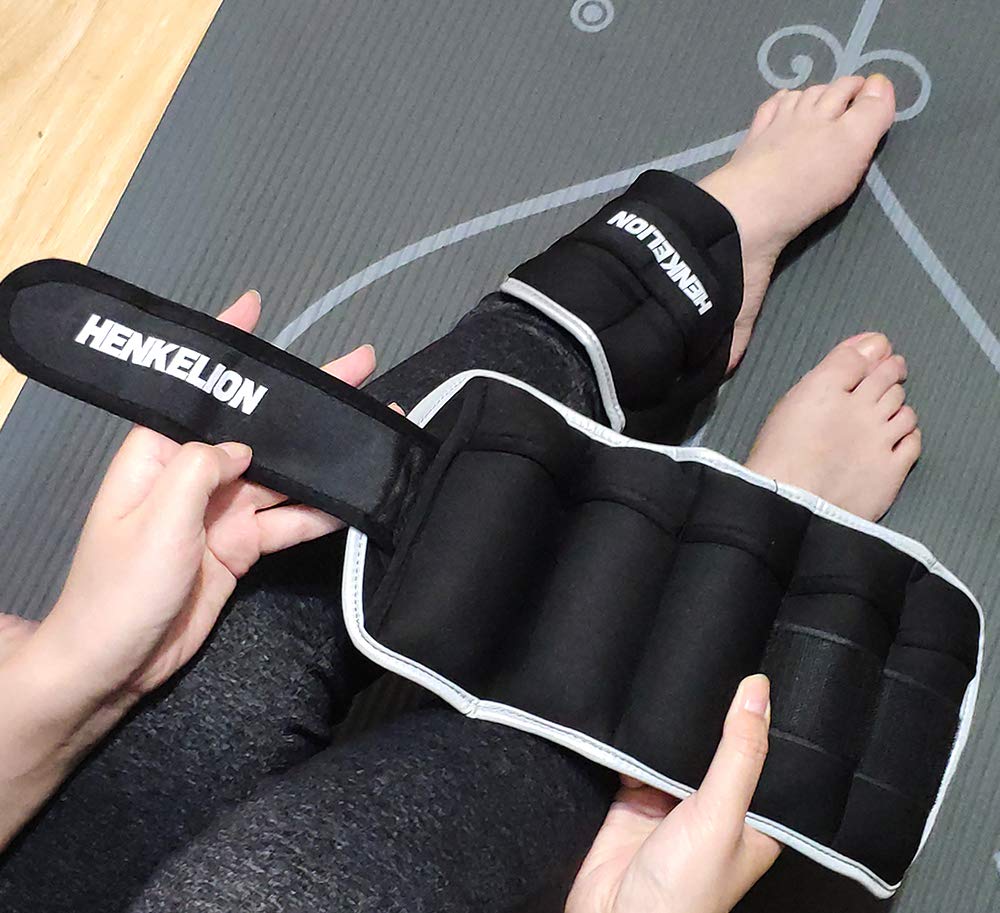 1 Pair 5Lbs Adjustable Ankle Weights D147070