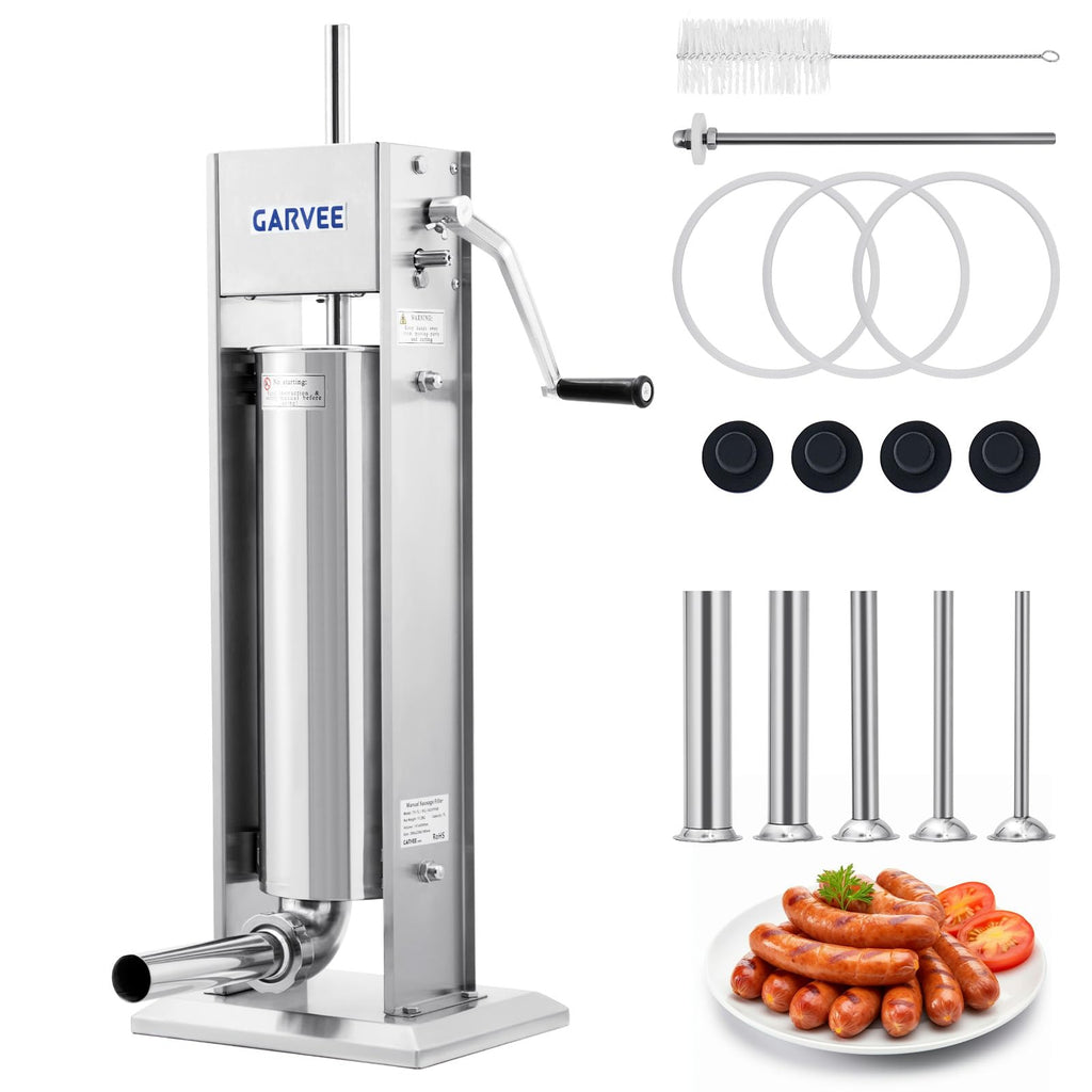 7 L 2-Speed Vertical Sausage Stuffer O956