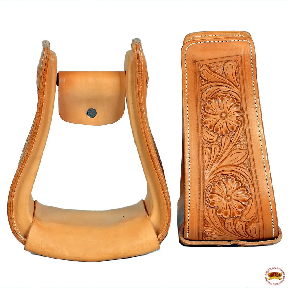 Tan Western Saddle Stirrup Leather Q6297
