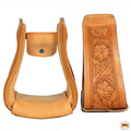 Tan Western Saddle Stirrup Leather Q6297