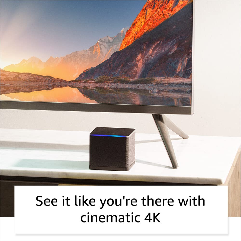 Fire TV Cube with Alexa Voice Remote Pro B2039