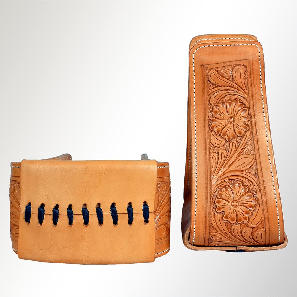 Tan Western Saddle Stirrup Leather Q6297
