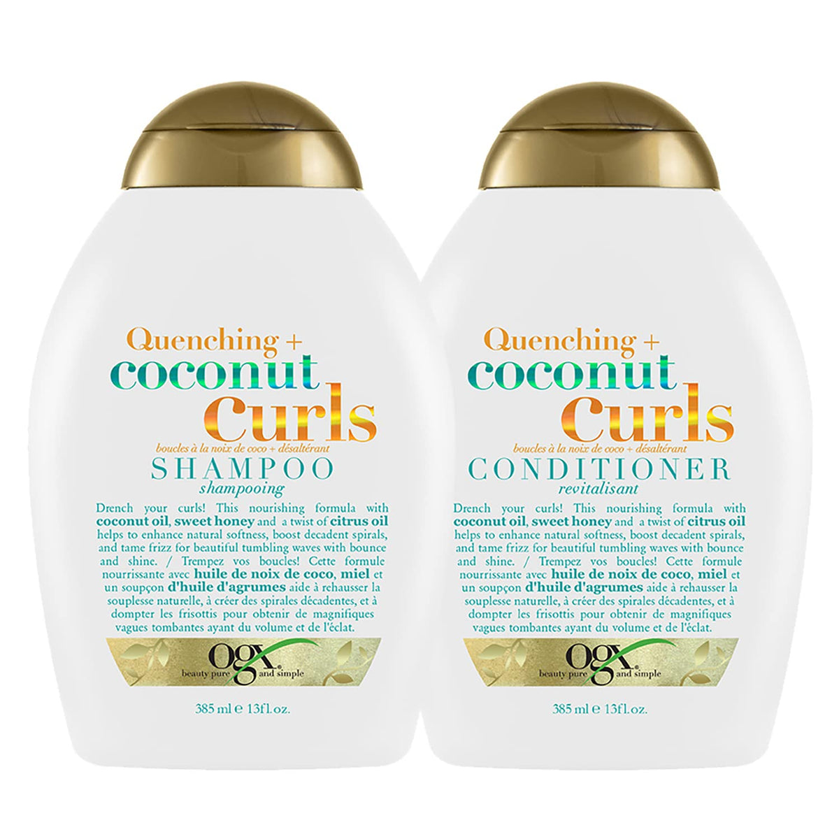 Coconut Curls Shampoo & Conditioner W55933