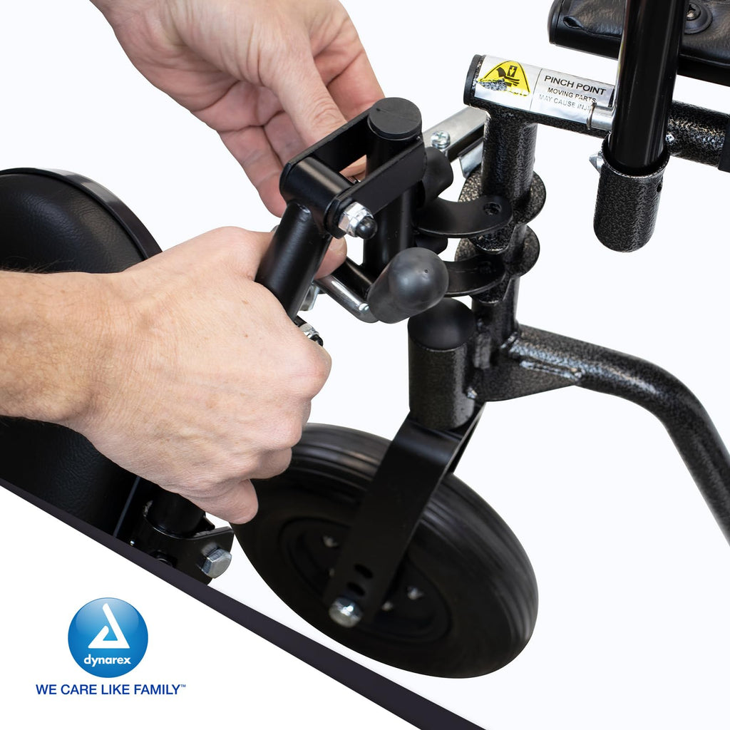 Heavy Duty Wheelchair with Detachable Desk Arms C597666