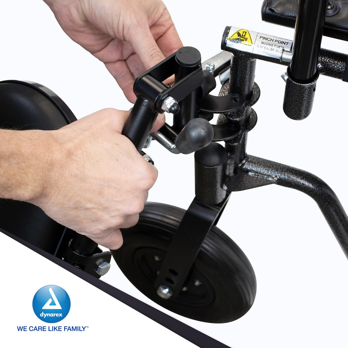 Heavy Duty Wheelchair with Detachable Desk Arms C597666