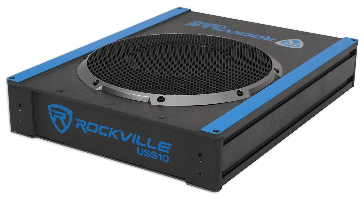 10" Slim Under-Seat Powered Car Subwoofer S681