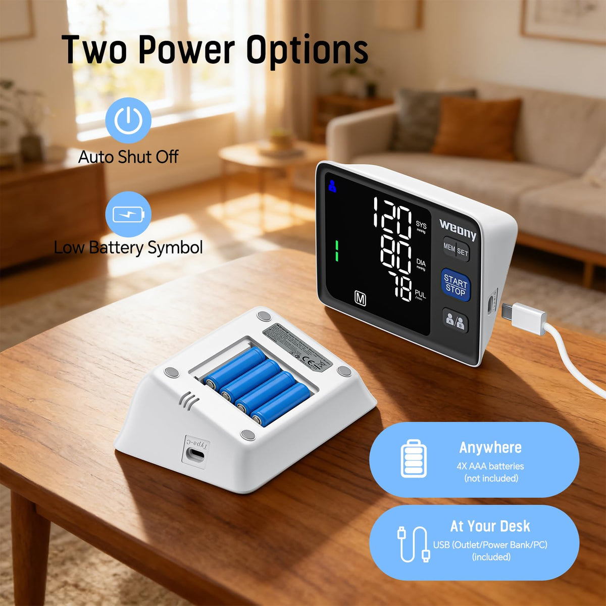 Upper Arm Blood Pressure Monitor O36743