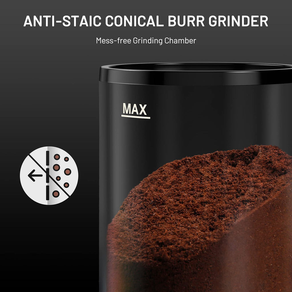 Electric Conical Burr Coffee Grinder with 35 Adjustable Grind Settings R85534