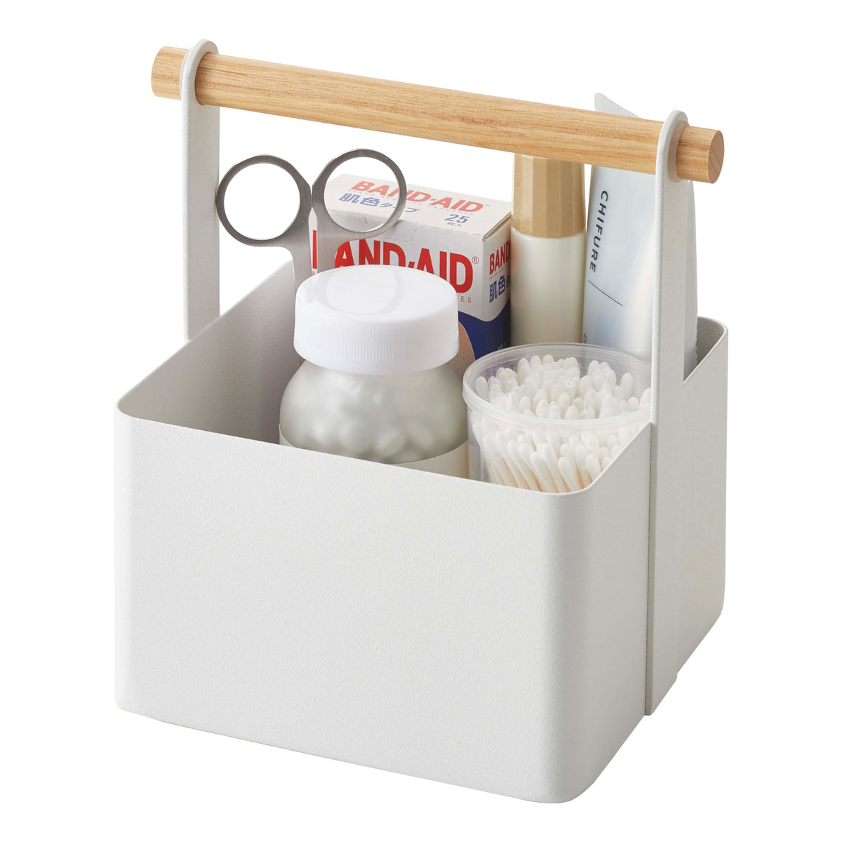 Small Steel Wood Storage Basket S4550