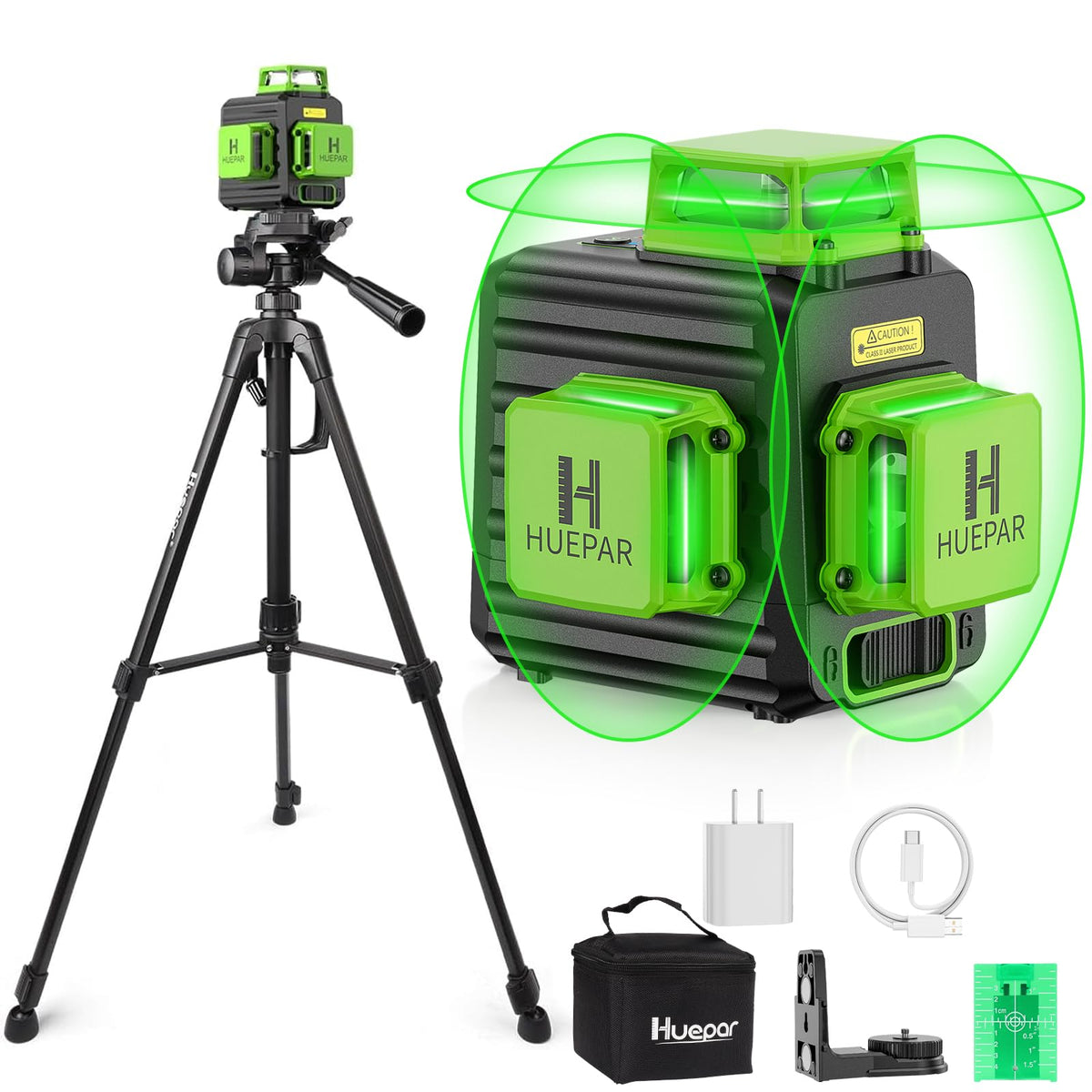 360 Self Leveling Laser Level with Tripod D14514