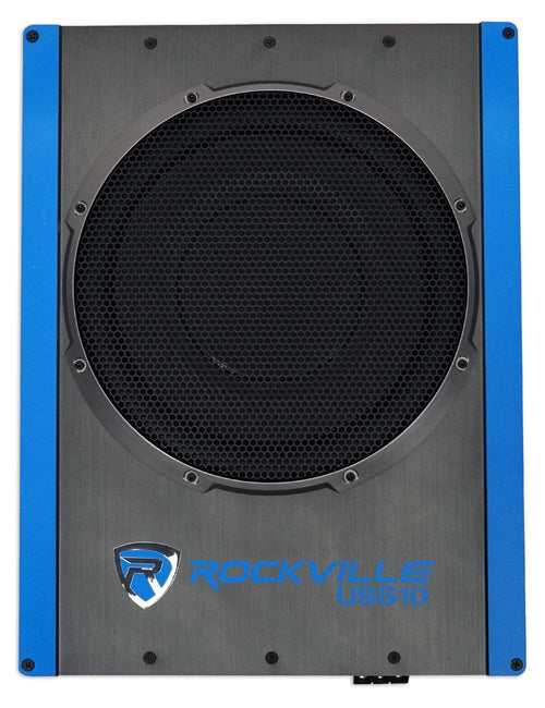 10" Slim Under-Seat Powered Car Subwoofer S681