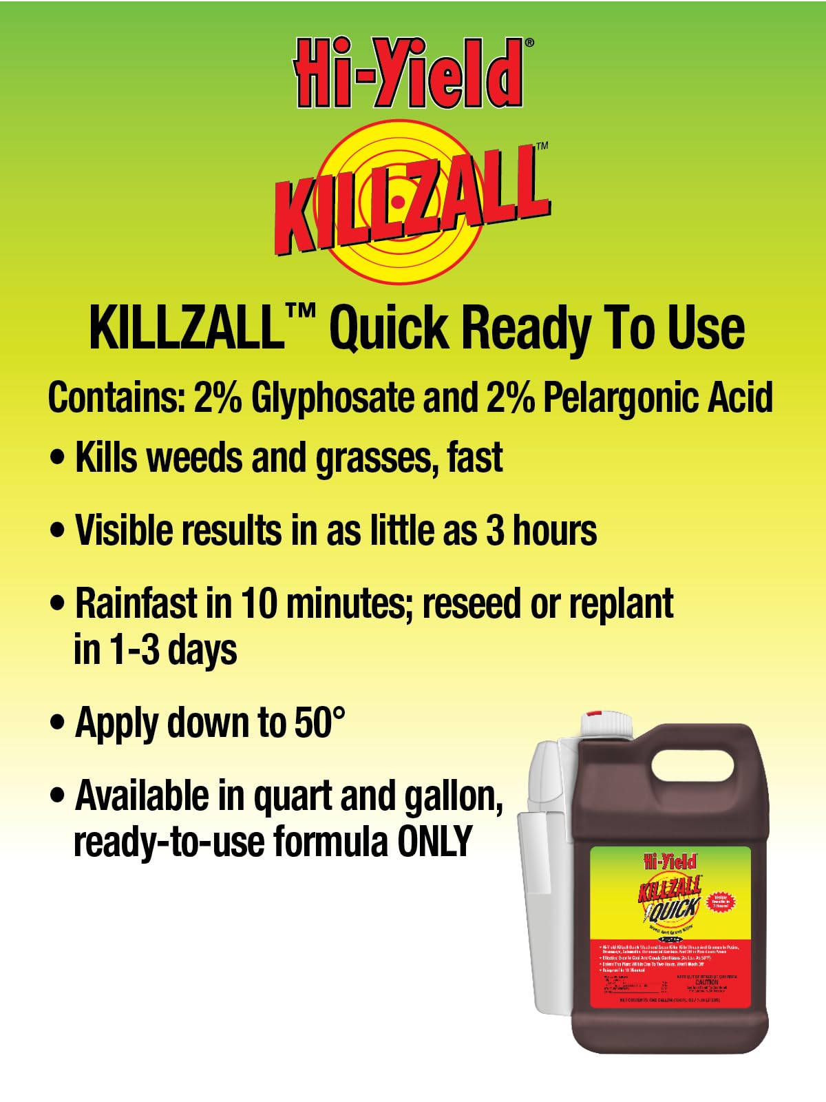 1 gal Killzall Quick RTU H40775