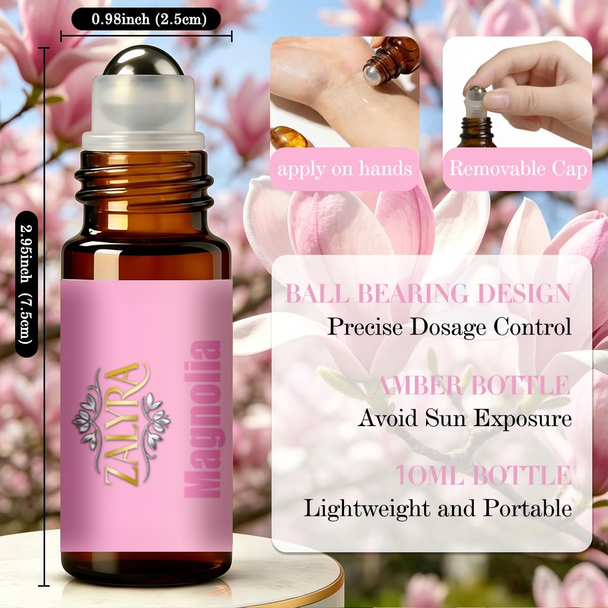 Lavender&Magnolia Essential Oil 4 Fl Oz+0.33 Fl Oz B6606