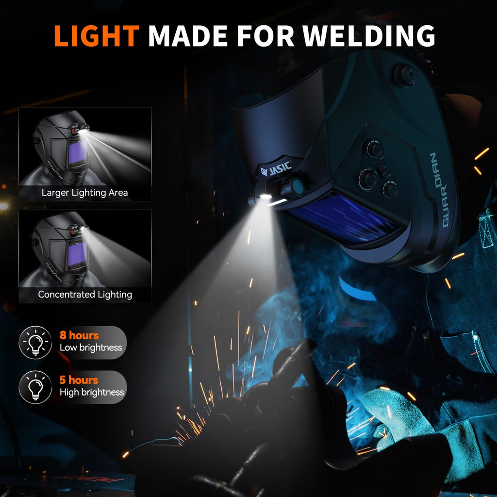 Auto Darkening Welding Helmet with Light Y734