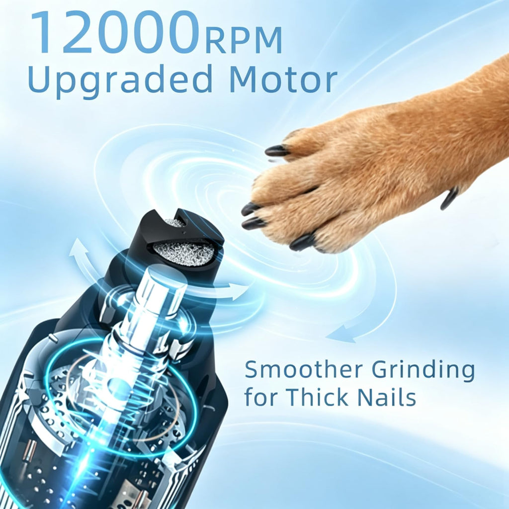 Dog Nail Grinder with 3 Ports, 2 Speeds J269585