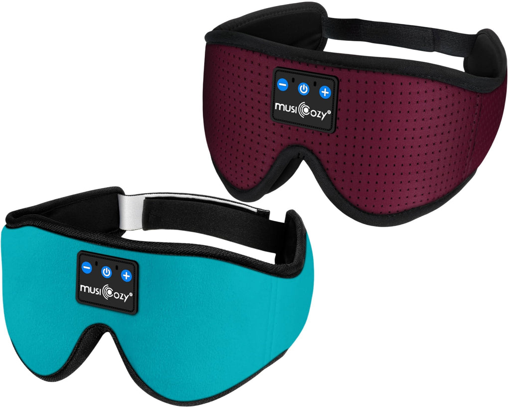 3D Bluetooth Sleep Mask Headphones Pack of 2 P424