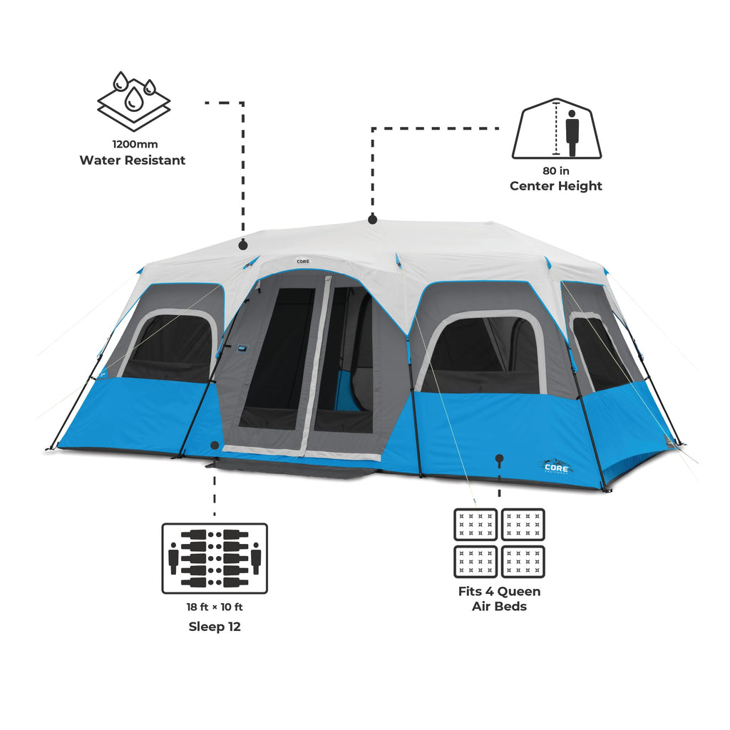 Instant Cabin Tents with LED Lights M693353