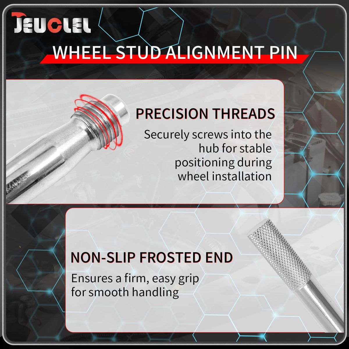 Wheel Stud Alignment Pin Set M12x1.25 M12x1.5 M12x1.75 G7794