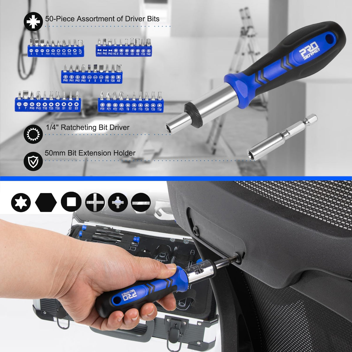 259-Piece Household and Mechanic's Tool Set M7351