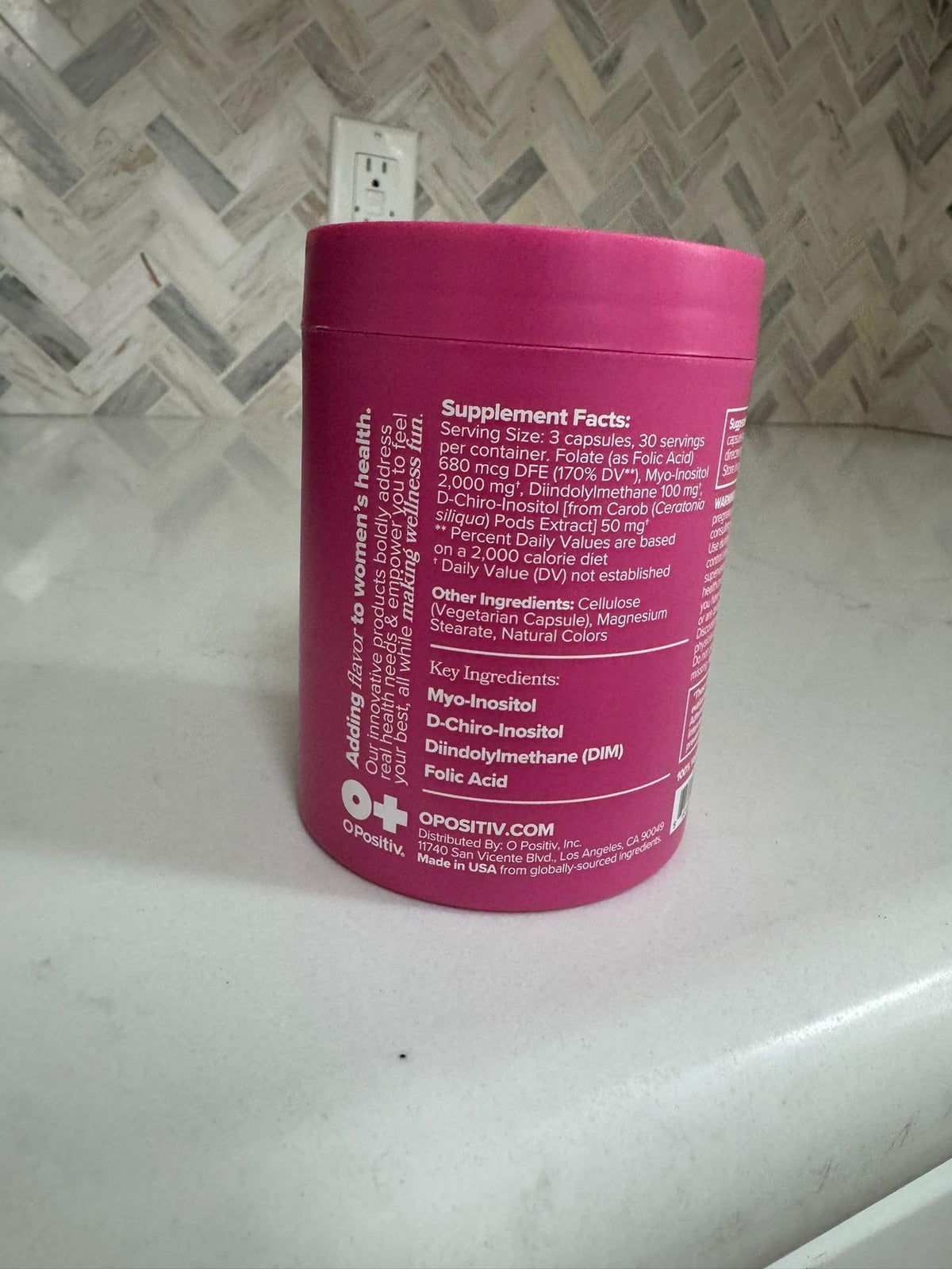 Myo & D-Chiro Inositol 30-Day Supply J1453