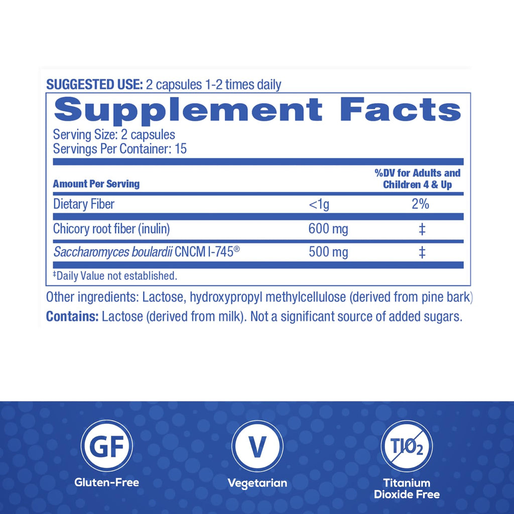 Probiotic and Prebiotic 30 Capsules P587