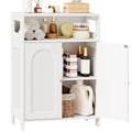 Bathroom Storage Cabinet with Adjustable Shelf & Doors P807151