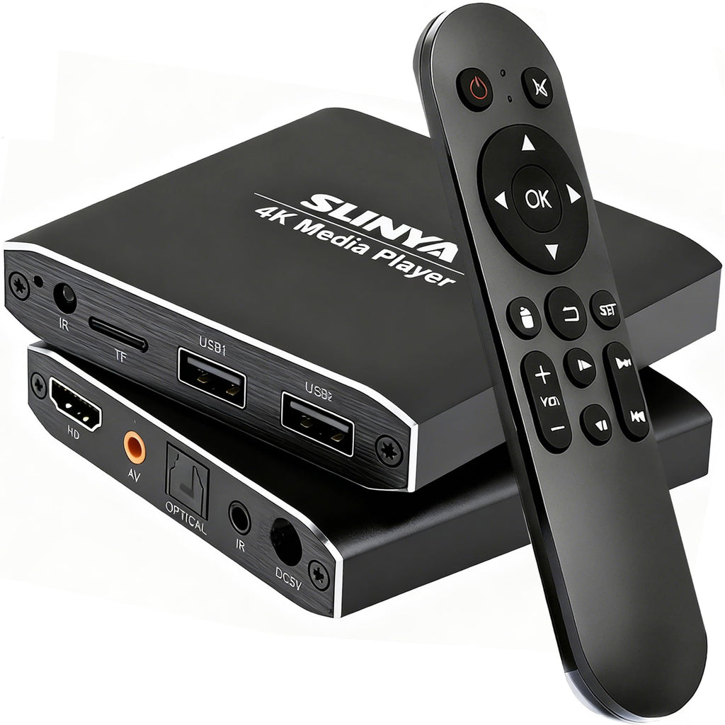 4K Ultra HD Digital Media Player with Remote Control G2368