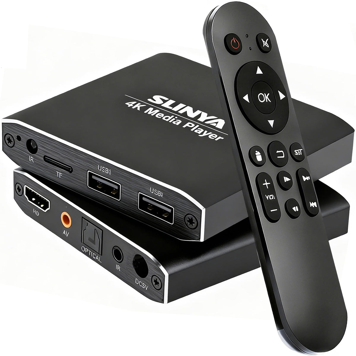 4K Ultra HD Digital Media Player with Remote Control G2368